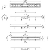 Трап/канал Styron STY-M-80-FF - фото2