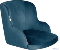 Стул Sheffilton SHT-ST39/S167 (тихий океан/хром лак) - фото2