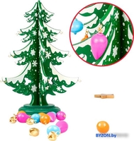 Набор для создания поделок/игрушек Bondibon Деревянная елочка ВВ5208 - фото