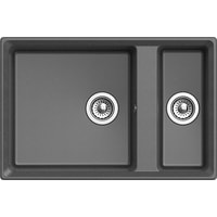 Кухонная мойка GranFest GF-LV-760K (графит) - фото2