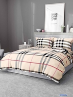 Постельное белье Samsara Клетка Burberry Дуэт 320-12 (бязь) - фото2