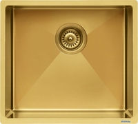 Кухонная мойка Berg Quadro QuadroGOLD - фото