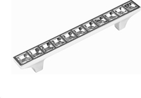 Ручка мебельная Boyard Crystal RS420CP/CrT.4/128 - фото