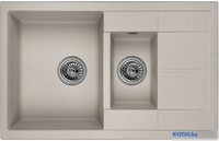 Кухонная мойка Granula 7802 (базальт) - фото