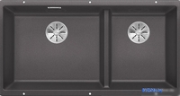 Кухонная мойка Blanco Subline 480/320-U (темная скала) 523585 - фото