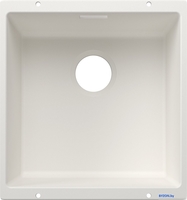 Кухонная мойка Blanco Subline 400-U Coloured Components 527791 (белый) - фото