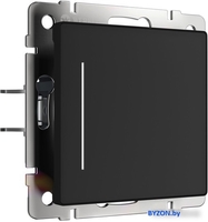 Выключатель Werkel W4513008 (черный) - фото