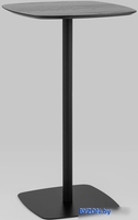Барный стол Stool Group Form 60x60 T-005H (черный) - фото, картинка Барный стол Stool Group Form 60x60 T-005H (черный) - фото