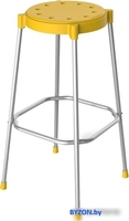 Стул Sheffilton SHT-S48 (желтый/хром лак) - фото