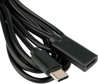 Кабель Cablexpert CCP-USB2-CMCF-2M USB Type-C - USB Type-C (2 м, черный) - фото2
