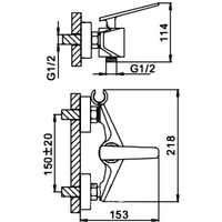 Смеситель FRAP H58 F2058 - фото2