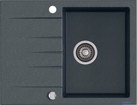 Кухонная мойка Kernau KGS V 4565A 1B1D Graphite - фото