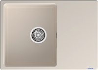 Кухонная мойка GranFest GF-Urban-668L (белый) - фото