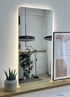 Зеркало с подсветкой eMZe 45x77 LED.45.77.4K LED (с подсветкой) - фото2