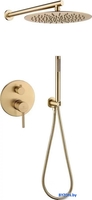 Душевая система Grocenberg GB5099MG-3 (золото матовый) - фото