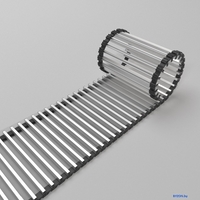 Внутрипольный конвектор Новатерм НТ-В-07/20/130 (алюминий) - фото2