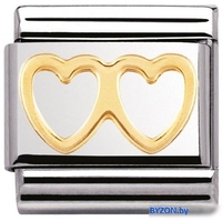 NominatioN Двойное сердце 030116/03 - фото, картинка NominatioN Двойное сердце 030116/03 - фото