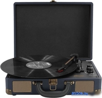 Виниловый проигрыватель Ritmix LP-160B (темно-синий) - фото