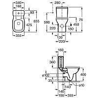 Бачок для унитаза Roca Debba 734199100Y - фото2