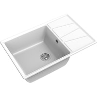 Кухонная мойка GranFest GF-V-780L (иней) - фото