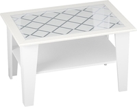 Журнальный столик Премиум Александра СЖ (бодега светлый/вяз каньон вековой милк) - фото