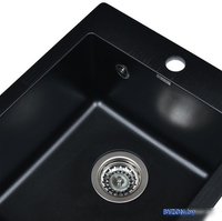 Кухонная мойка Wisent 420-26W (с сифоном GER013) - фото2