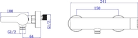 Смеситель AV Engineering AVBON5-BW0 - фото2, картинка2 Смеситель AV Engineering AVBON5-BW0 - фото2