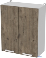 Шкаф навесной Интерлиния Компо ВШС60-720-2дв (дуб веллингтон) - фото