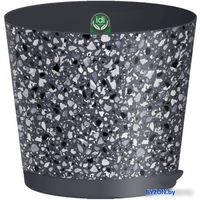Горшок Idi Land Stone Flower 221606935/01 (серый) - фото