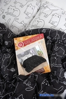 Постельное белье Milanika Инь-янь 2сп (поплин) - фото2