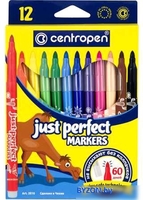 Фломастеры Centropen Just Perfect 2510 1201 (12 шт) - фото