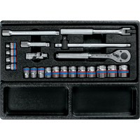 Универсальный набор инструментов King Tony 9-3523MR (22 предмета) - фото