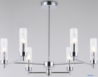 Подвесная люстра Ambrella LH55151/6 CH/CL (хром/прозрачный) - фото