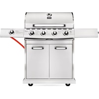 Газовый гриль для дачи Koler Relish v4 (серебристый) - фото