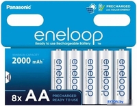 Аккумулятор Panasonic Eneloop AA BK-3MCDE/8HH (8 шт) - фото