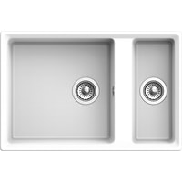 Кухонная мойка GranFest GF-LV-760K (иней) - фото2