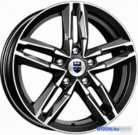 Литые диски K&K Sayan 16x6" 5x112мм DIA 57.1мм ET 48мм Алмаз черный - фото