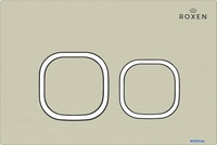 Унитаз подвесной Roxen Vine Tornado в комплекте с инсталляцией StounFix Dual Fresh 6 в 1 979018 (кнопка: бежевый) - фото2