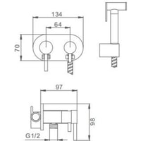 Смеситель FRAP F7508 - фото2