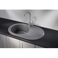 Кухонная мойка Granula ST-7601 (графит) - фото2