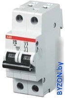 Выключатель автоматический ABB S 202 2P С 4А 6кА 2M 2CDS252001R0044 - фото