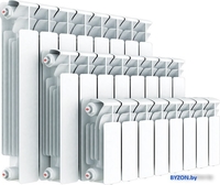Биметаллический радиатор Rifar Base 350 (4 секции) - фото