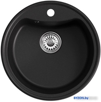 Кухонная мойка Mixline ML-GM09 551805 (ультра-черный) - фото