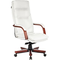 Кресло Бюрократ T-9927WALNUT (слоновая кость) - фото