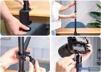 Струбцинный штатив Zarrumi Stream Double Arm Kit - фото2, картинка2 Струбцинный штатив Zarrumi Stream Double Arm Kit - фото2