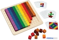 Кубики Plan Toys Счеты-мозайка 5468 - фото