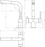 Смеситель Grocenberg GB4097 (никель) - фото2