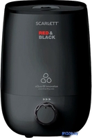 Увлажнитель воздуха Scarlett SC-AH986M30 (красный/черный) - фото