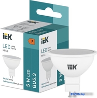 Светодиодная лампочка IEK LED MR16 410lm 4000K GU5.3 - фото