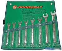 Набор ключей Jonnesway W264108PRS (8 предметов) - фото